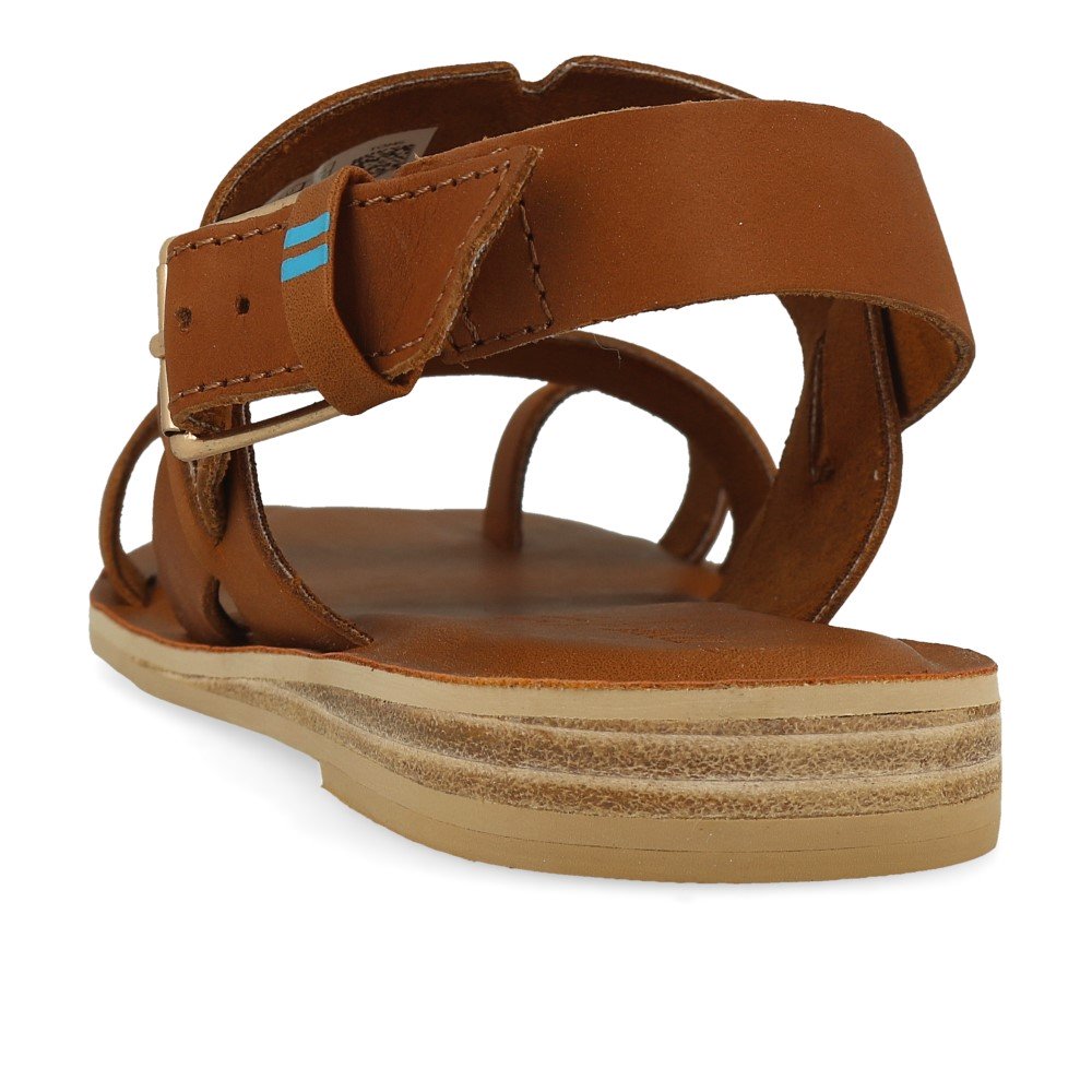 TOMS Freya Cuir Végétal Havane
