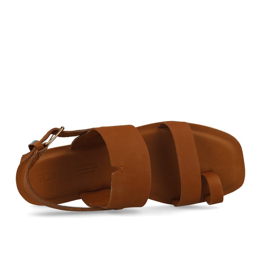 TOMS Freya Cuir Végétal Havane