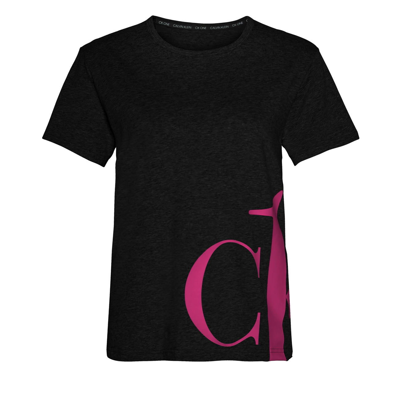 Calvin Klein Lounge T-shirt CK One 000QS6487E Femme Black Party Pink