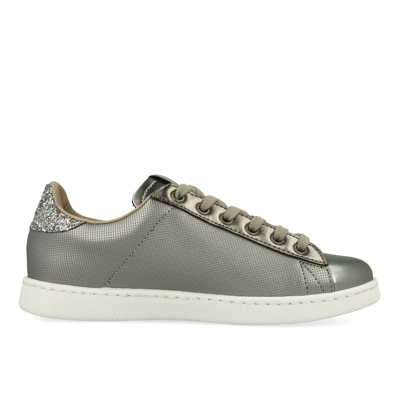 Victoria Tennis Métallisé Femme Sneaker Anthracite