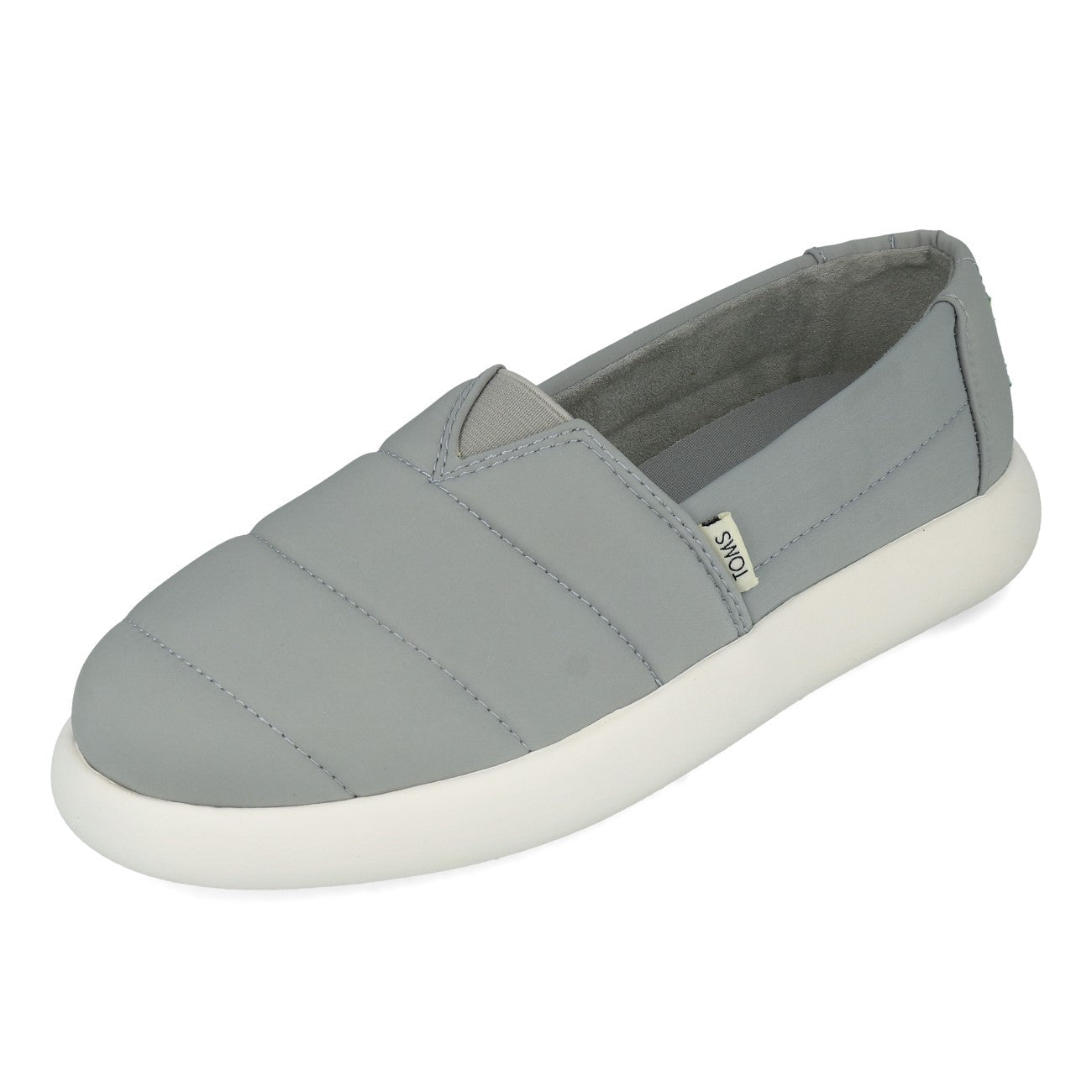 Toms Womens Alpargata Mallow Femme Mid Grey Matte Woven