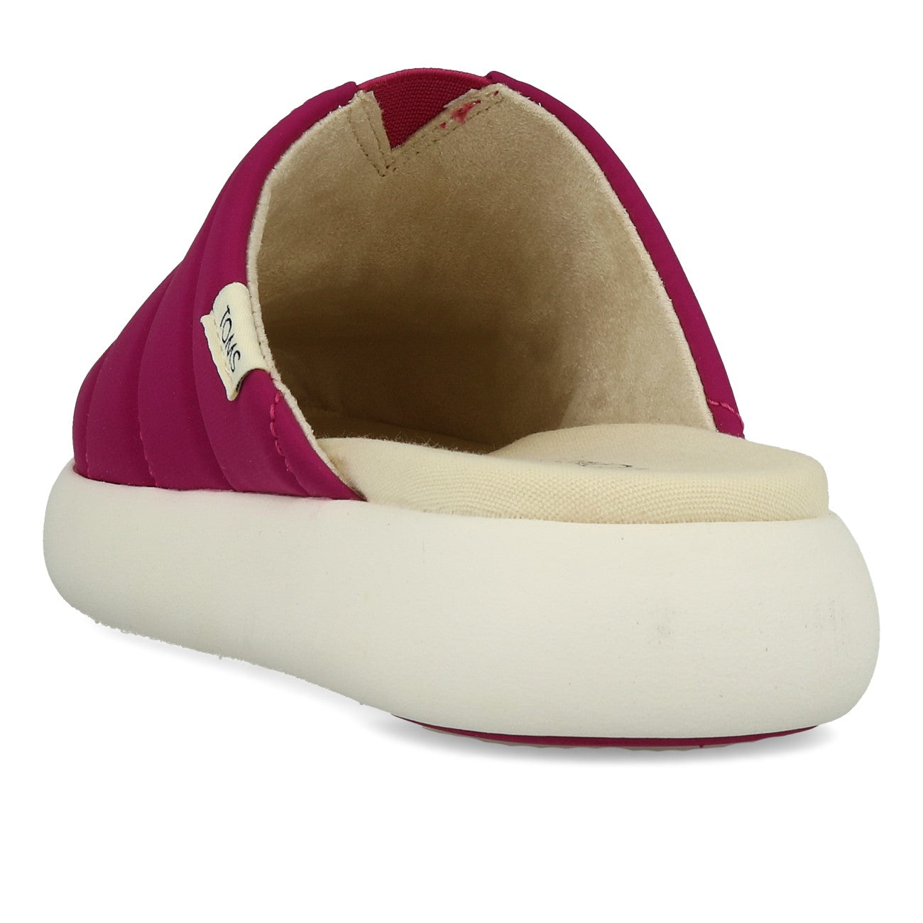 Toms Womens Alpargata Mallow Mule Femme Dark Fuchsia Matte Woven