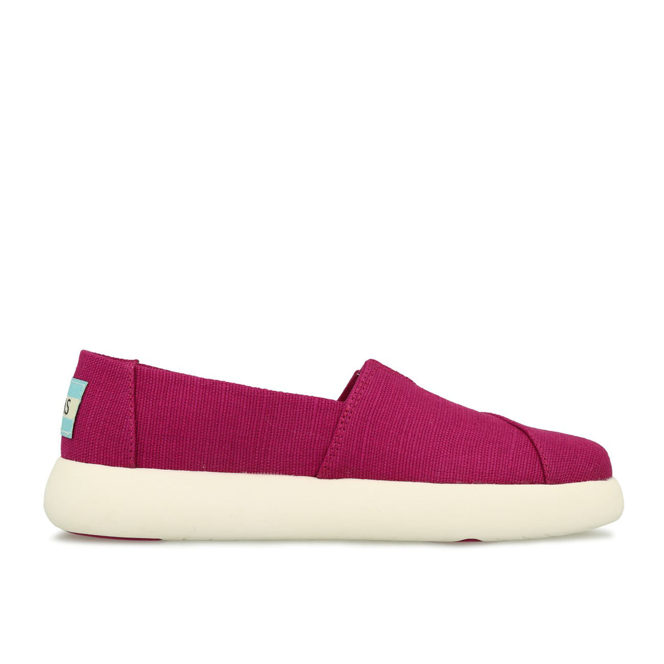 Toms Womens Alpargata Mallow Femme Dark Fuchsia Heritage Canvas