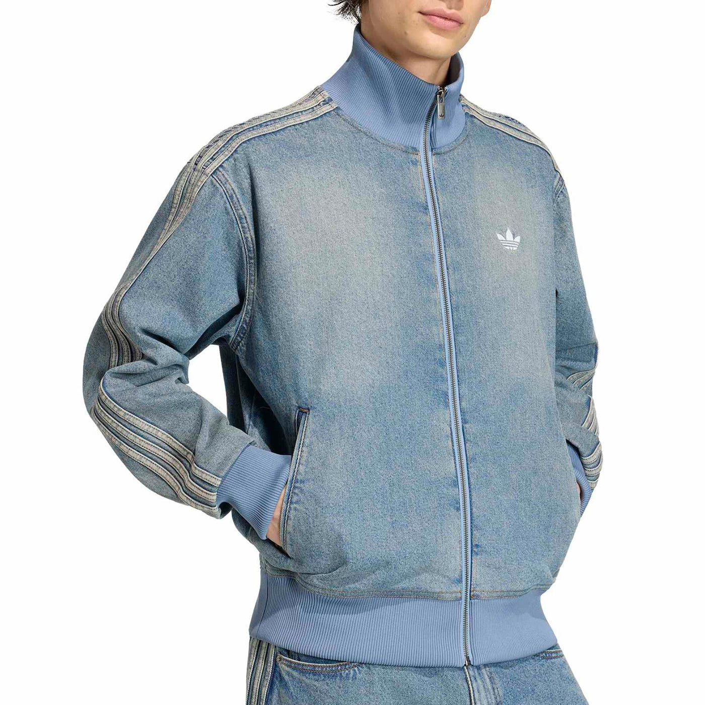 Veste de survêtement Adidas Firebird Denim Needle