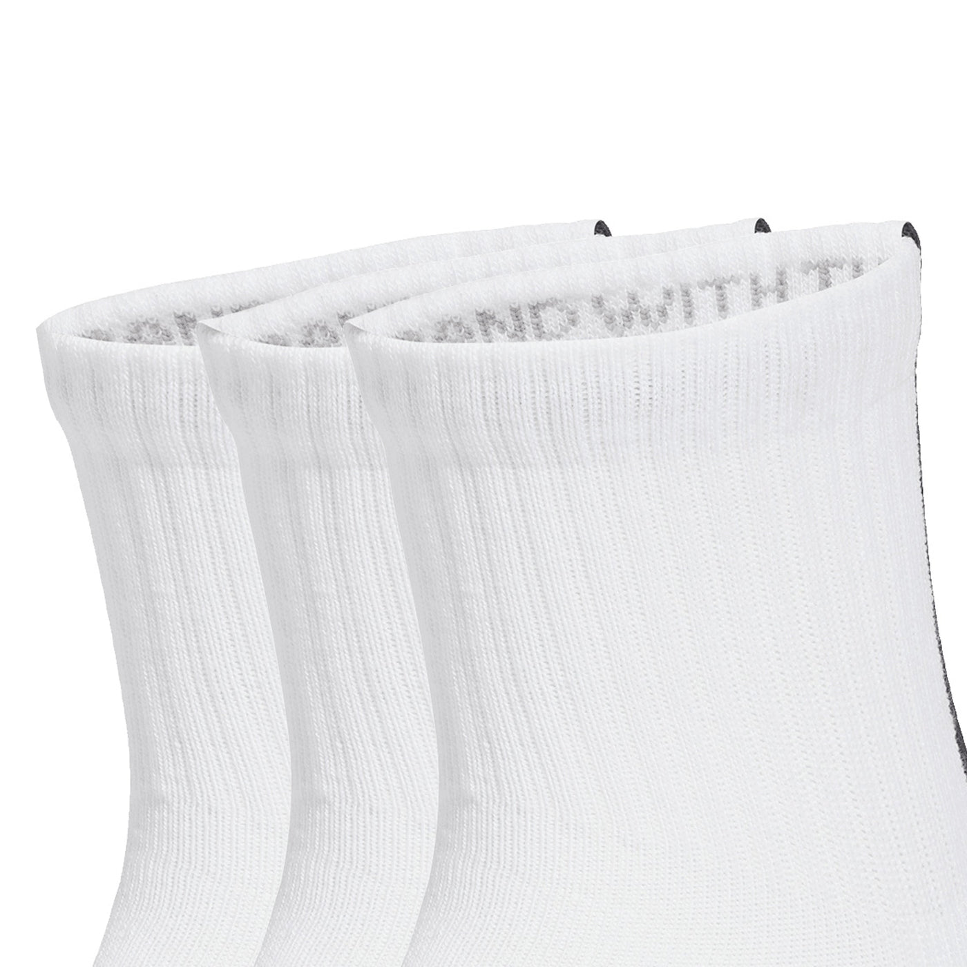 Adidas Chaussettes à Rayures Arrière au Quartier (3 Paires)
