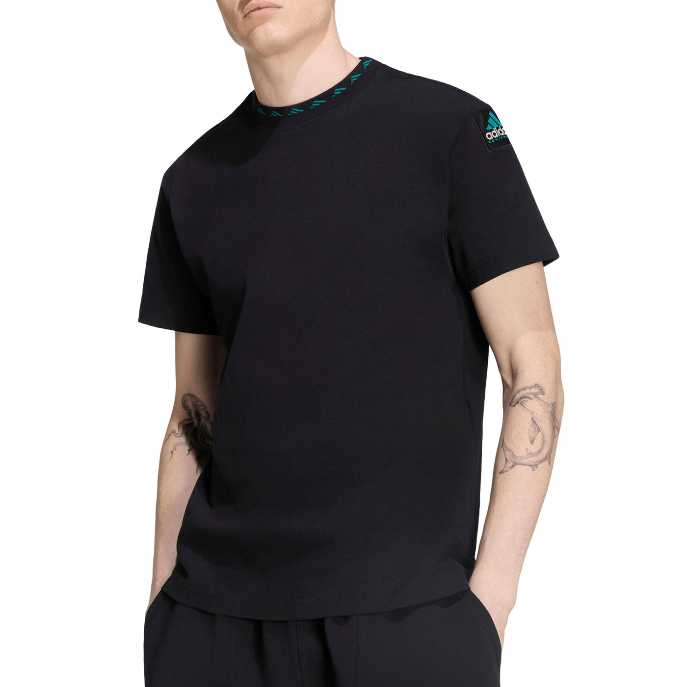 T-shirt logo Adidas Equipment