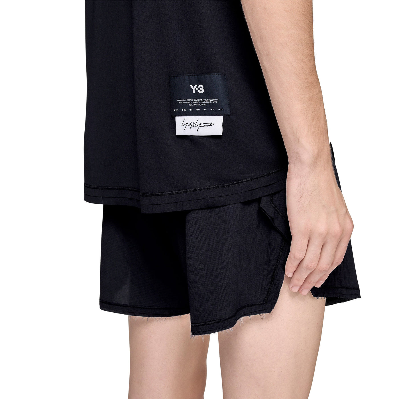 Adidas Y-3 T-shirt de course à manches courtes Y-3