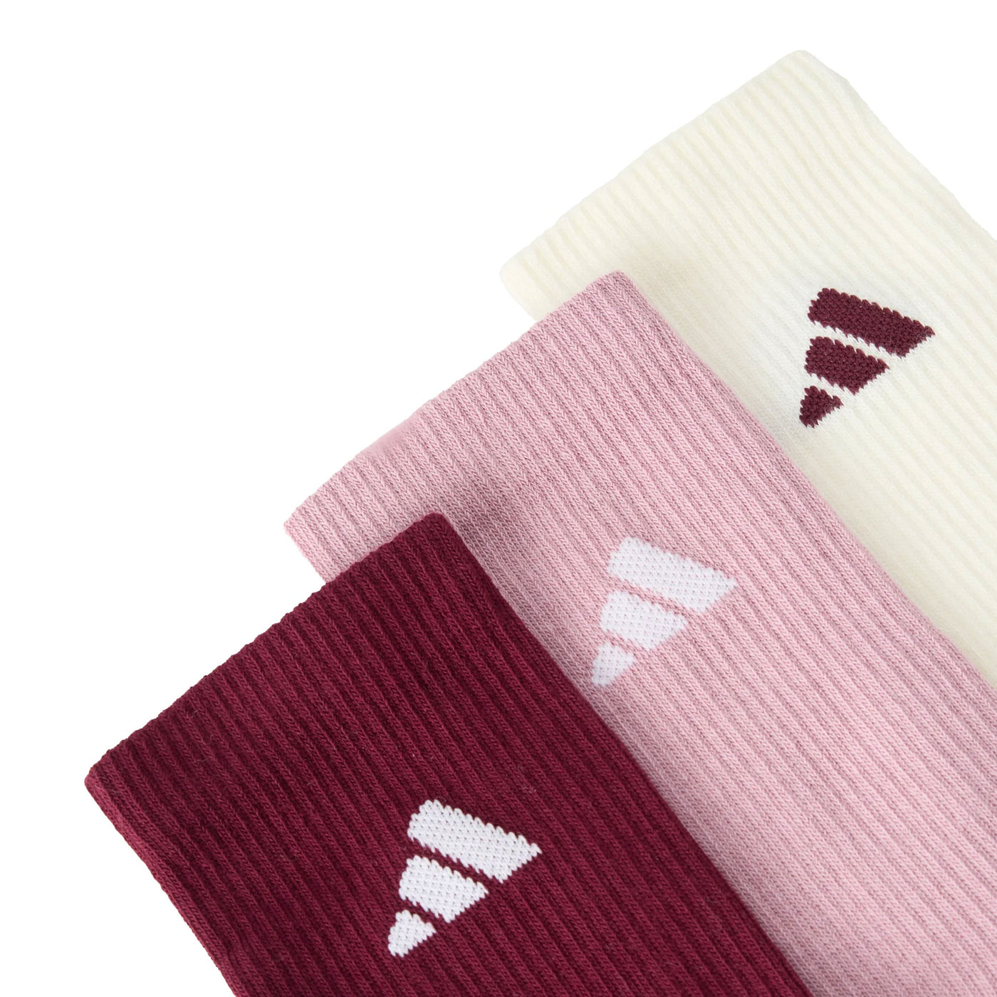 Adidas Chaussettes rembourrées mi-mollet, lot de 3