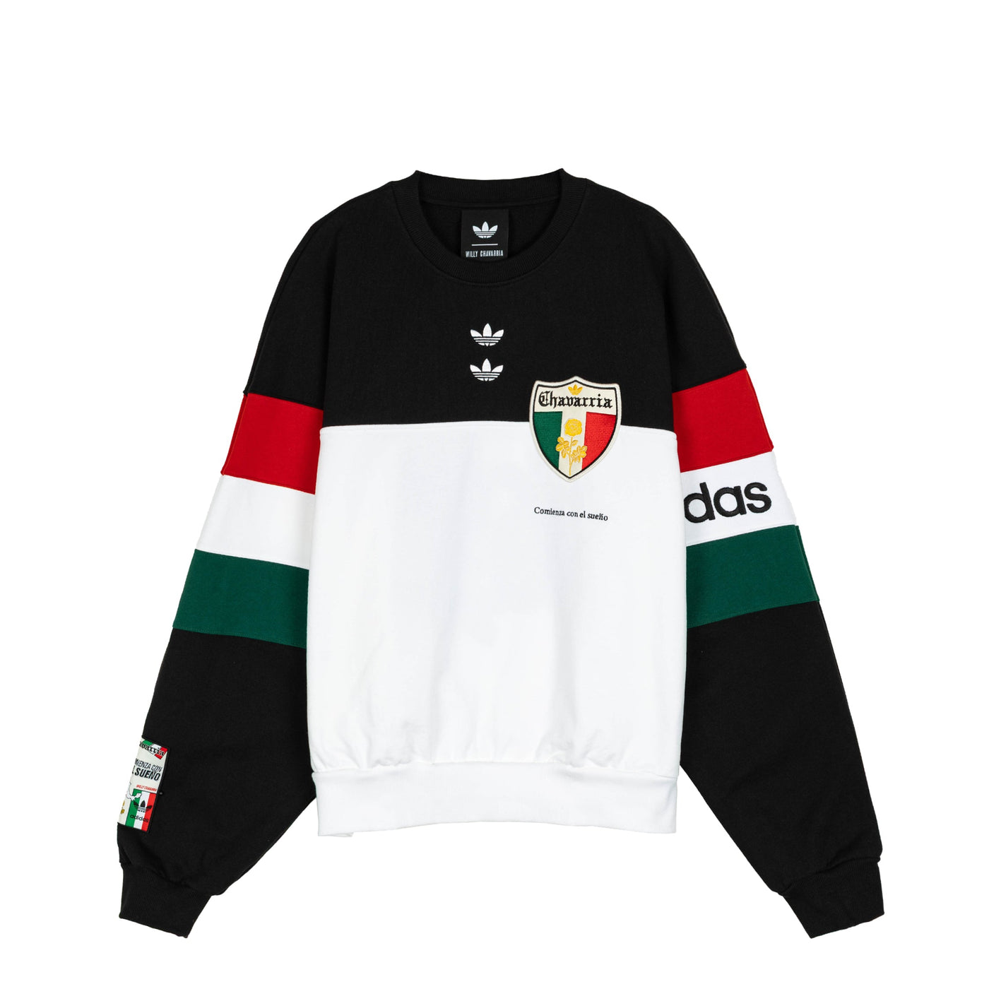 Adidas x Willy Chavarria Fleece Crewneck Sweatshirt