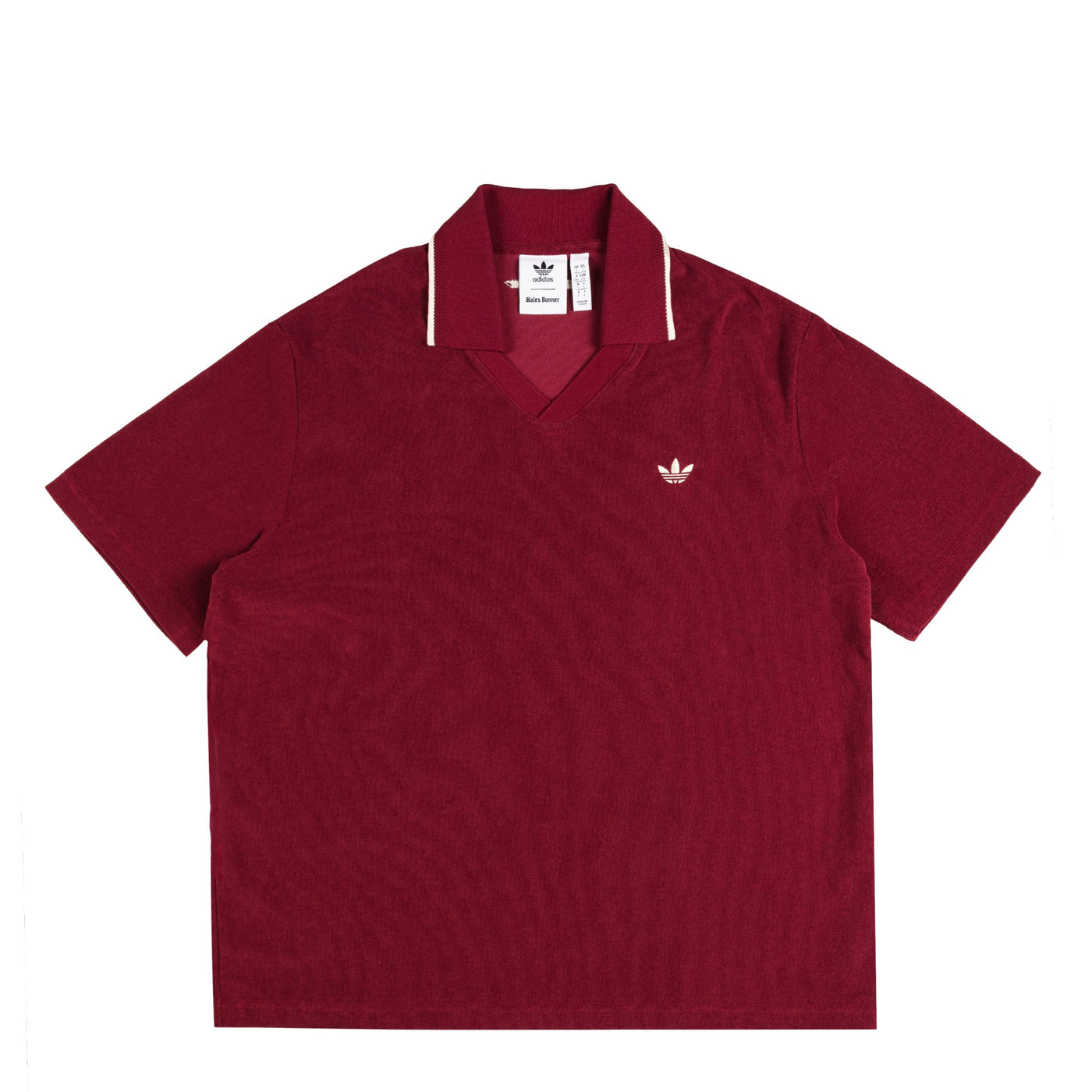 Polo en tissu éponge Adidas x Wales Bonner