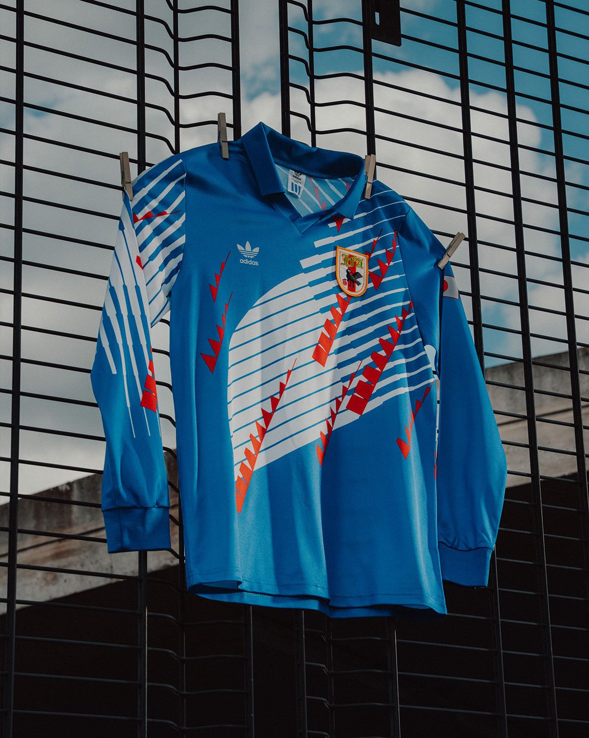Maillot à manches longues Adidas Japon Domicile 1993