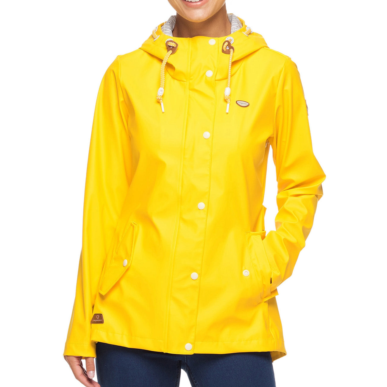 Ragwear Marge Rain Jacket Femme Jaune