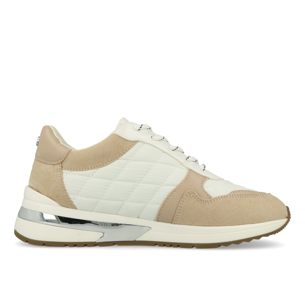 La Strada 2002974 Baskets femme beige PU Tissu