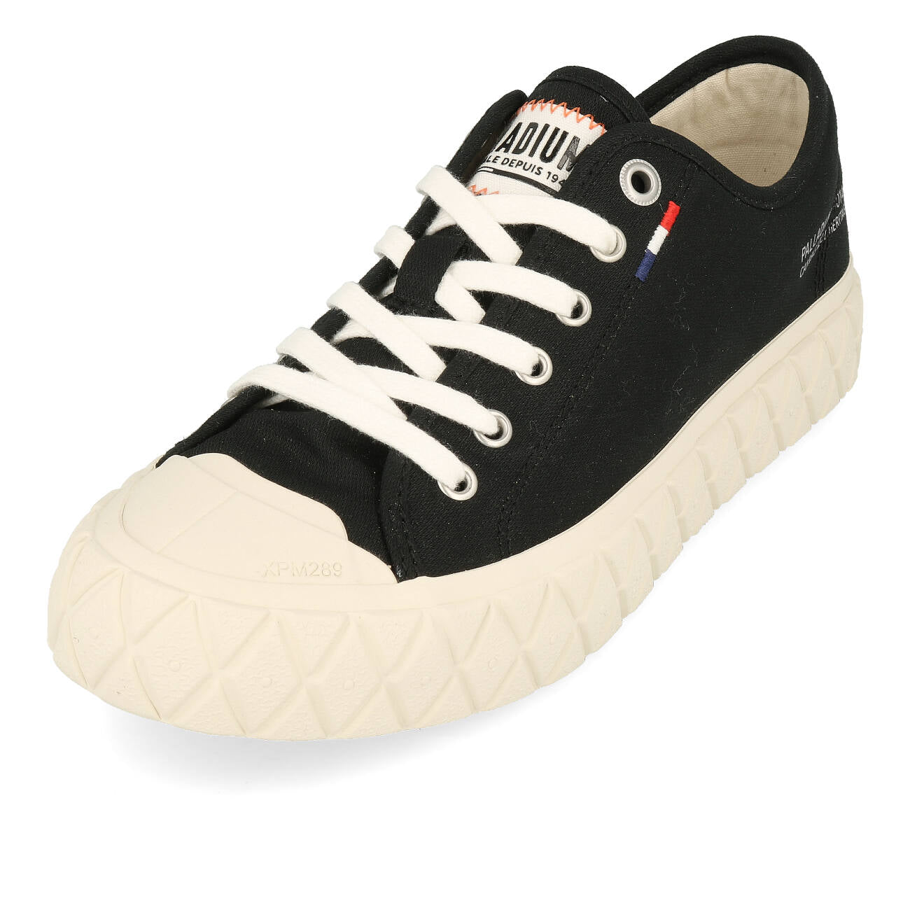 Palladium Palla Ace Canvas Femme Noir Blanc Asperge