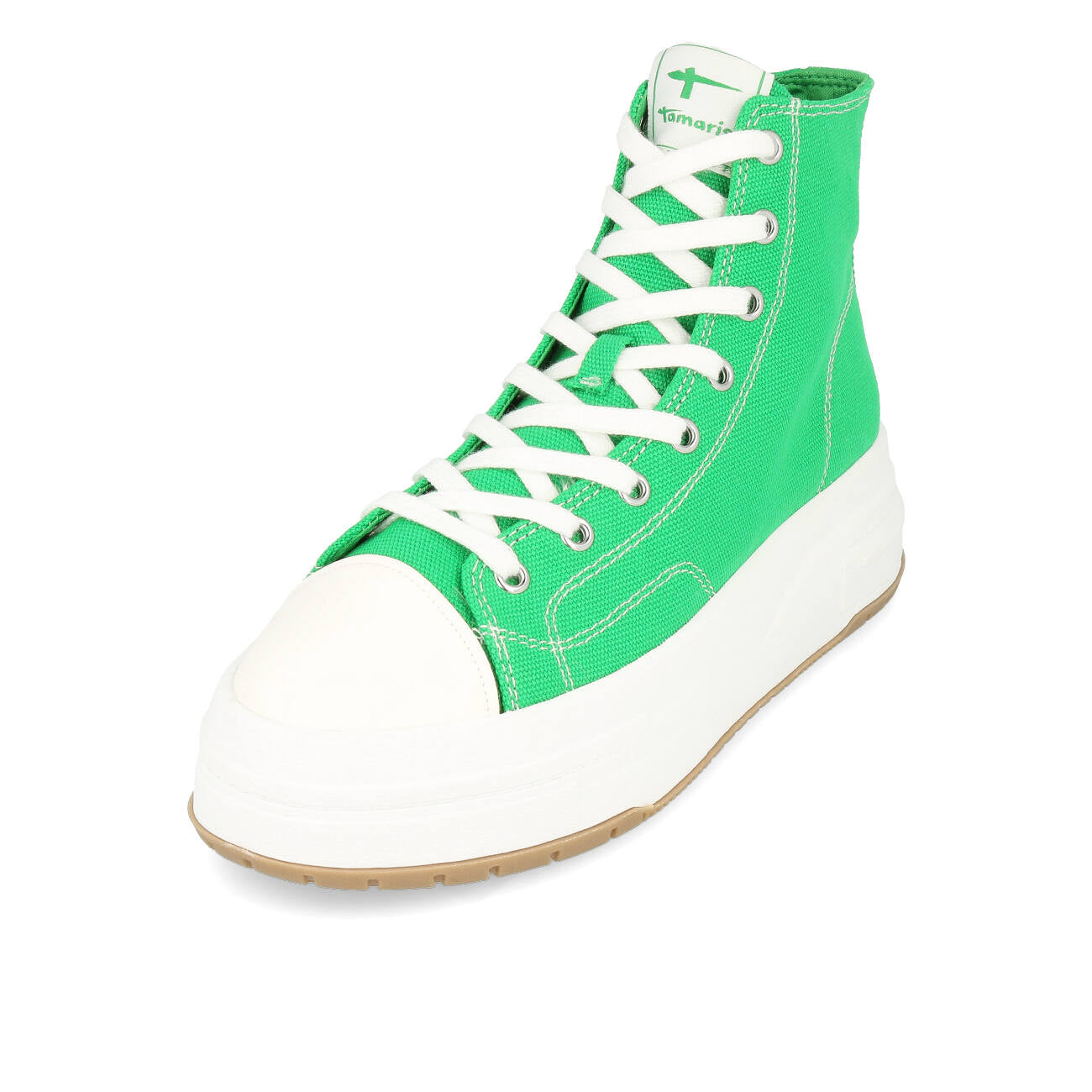 Tamaris 1-25216-20-700 Baskets montantes Toile Femme Vert