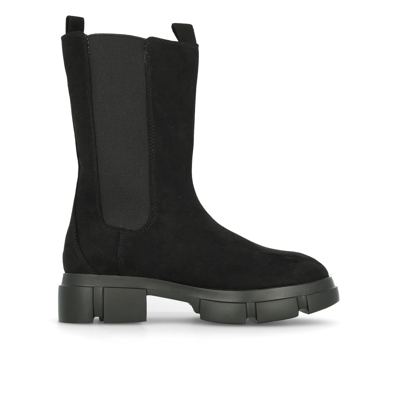 La Strada 2002401 Chelsea Boot Femme Noir Micro