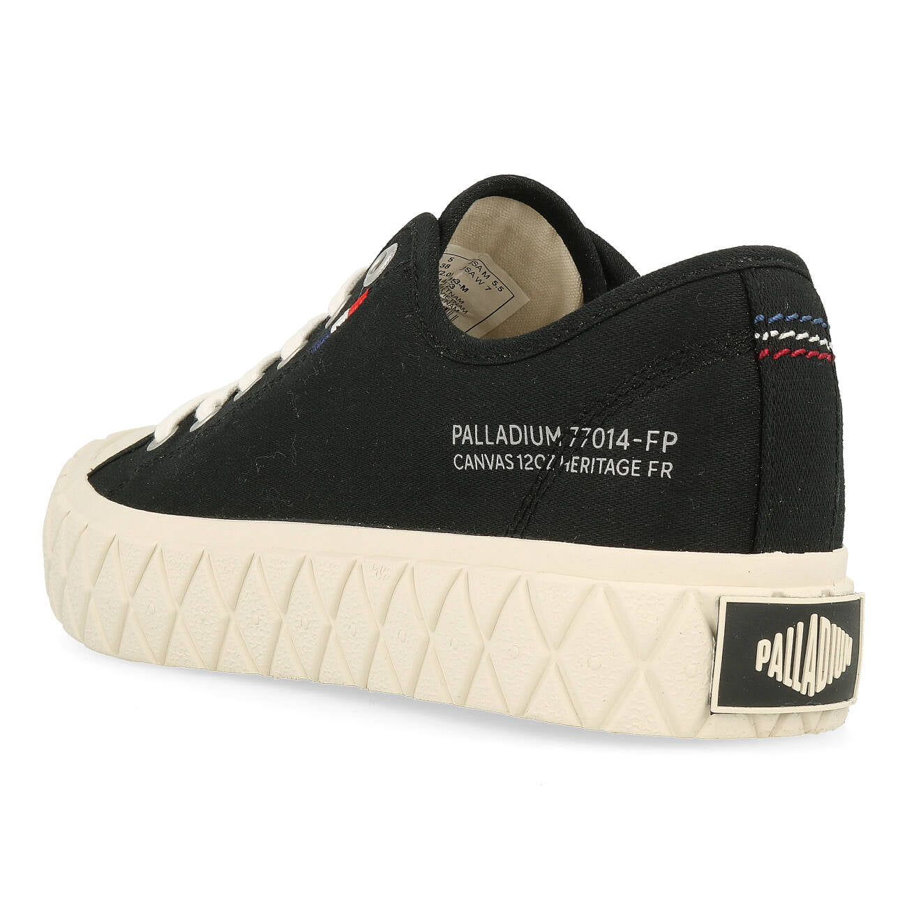 Palladium Palla Ace Canvas Femme Noir Blanc Asperge