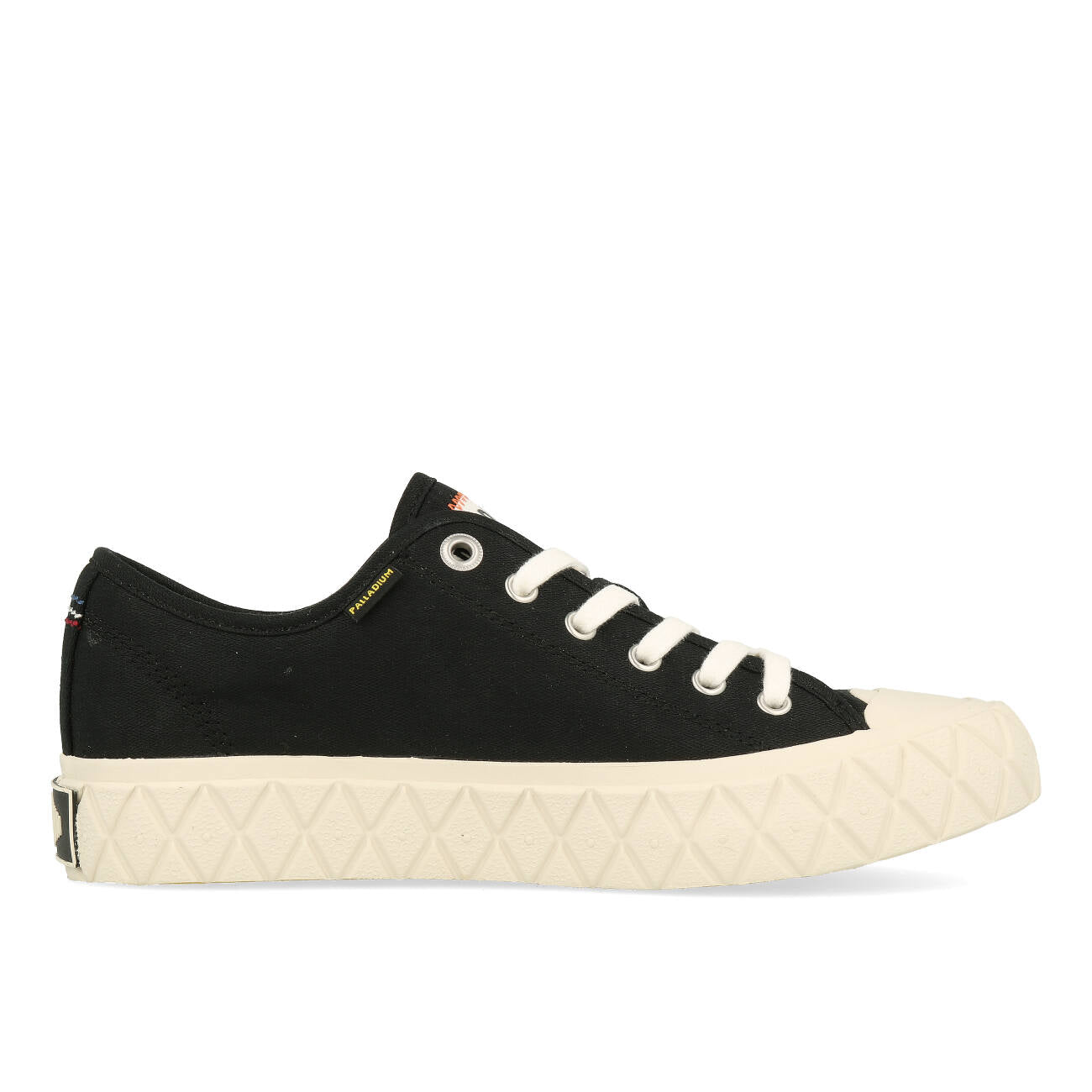 Palladium Palla Ace Canvas Femme Noir Blanc Asperge