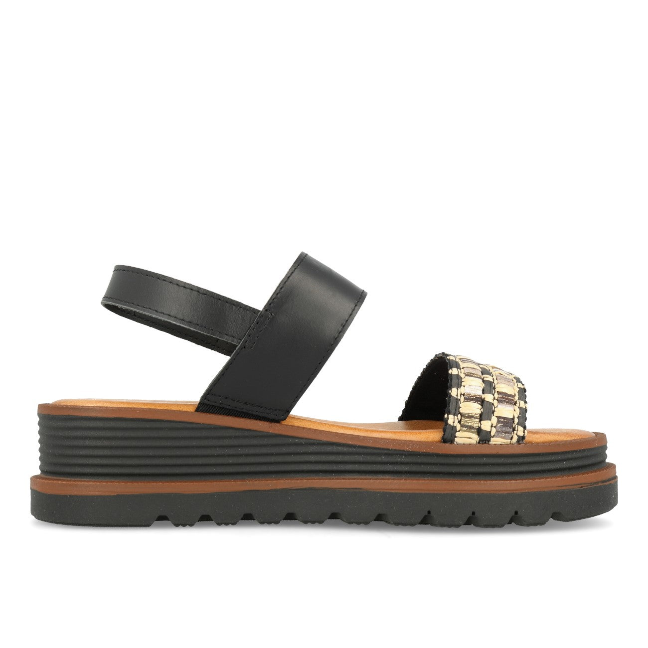 Tamaris 28237-28-098 Sandales Femme Black Comb