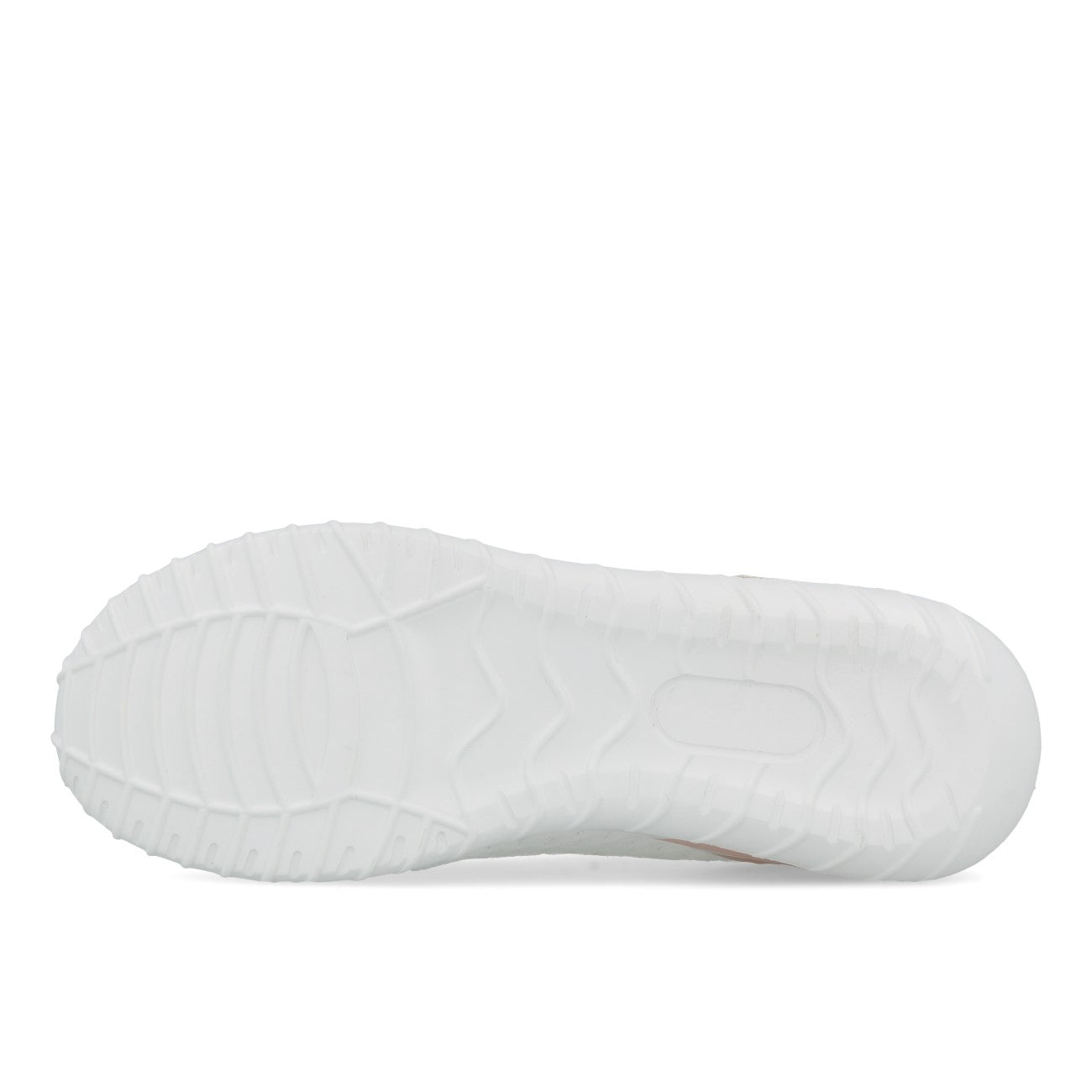 La Strada 2101381 Baskets femme tricot blanc talon rose