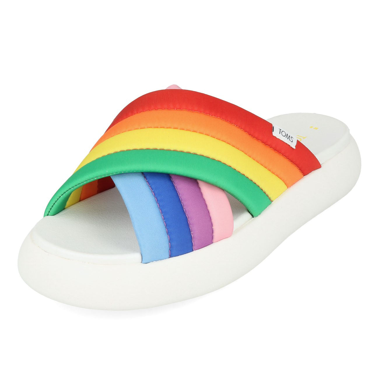Toms Alpargata Mallow Crossover Femme Multicolore Rainbow