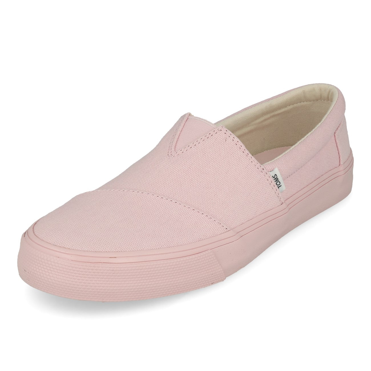 Toms Alpargata Fenix Slip On Femme Toile Lavée Rose Craie