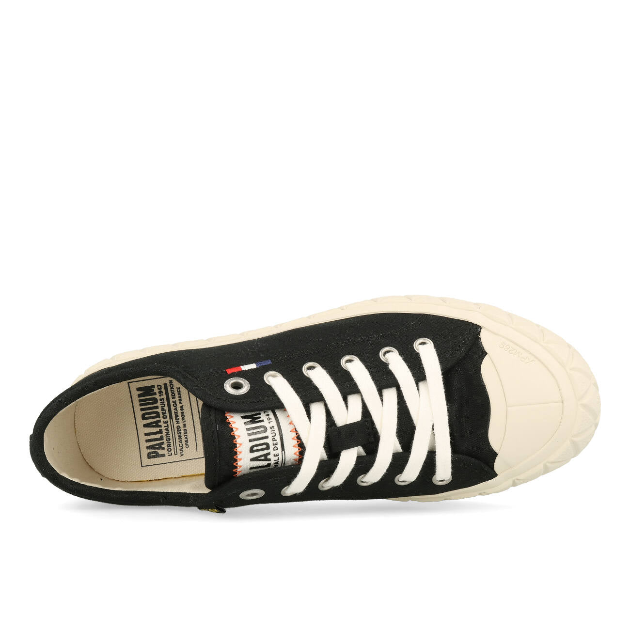 Palladium Palla Ace Canvas Femme Noir Blanc Asperge