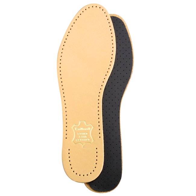 Collonil Luxor Semelles intérieures en cuir pour homme beiges