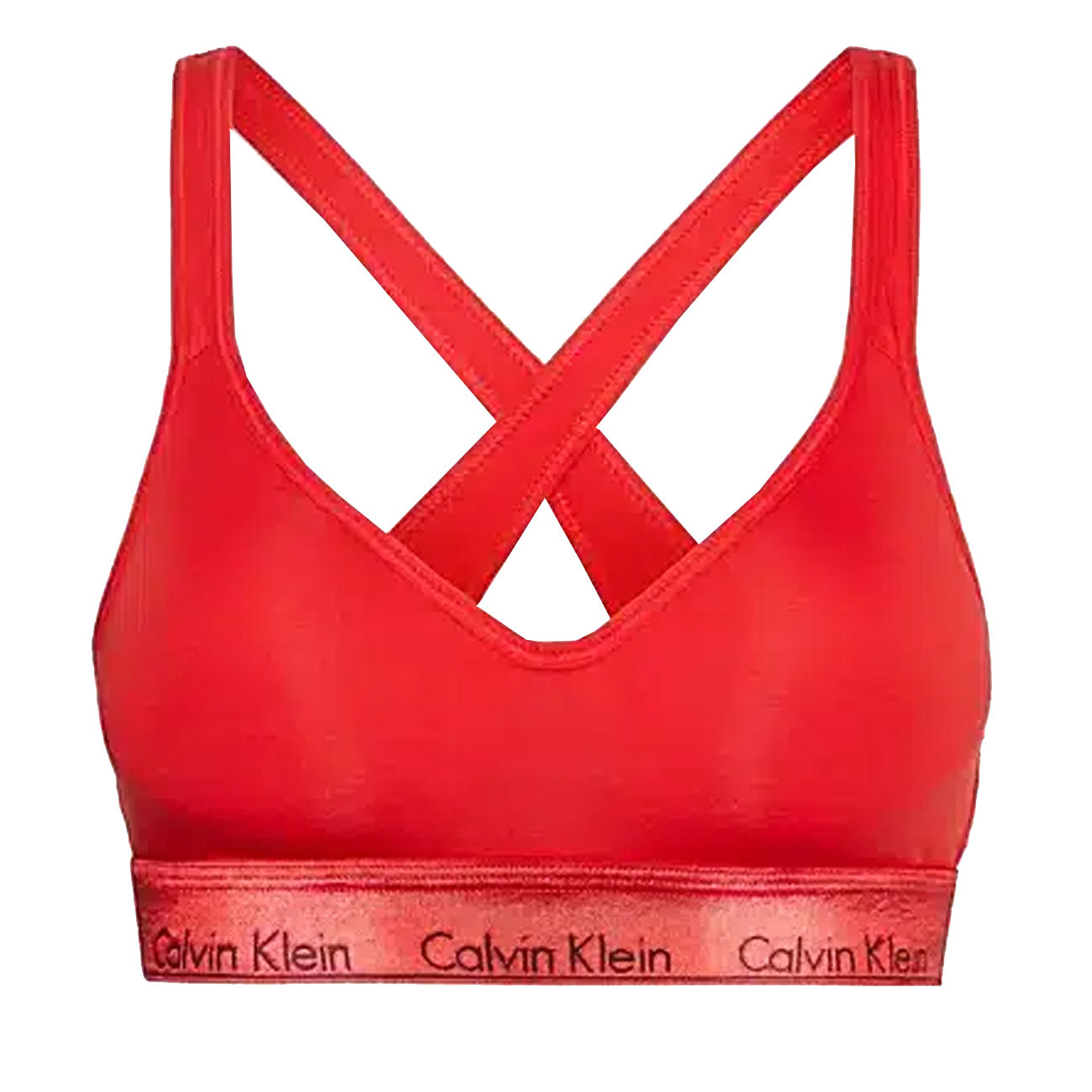Calvin Klein Bralette Lift Modern Cotton Soutien-gorge Rouge