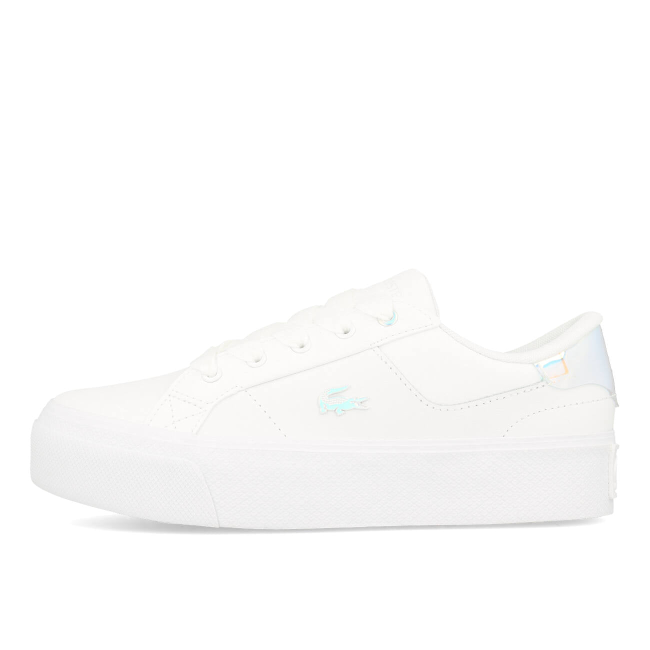 Lacoste Ziane Platform 124 2 CFA Femme Blanc Rose Clair