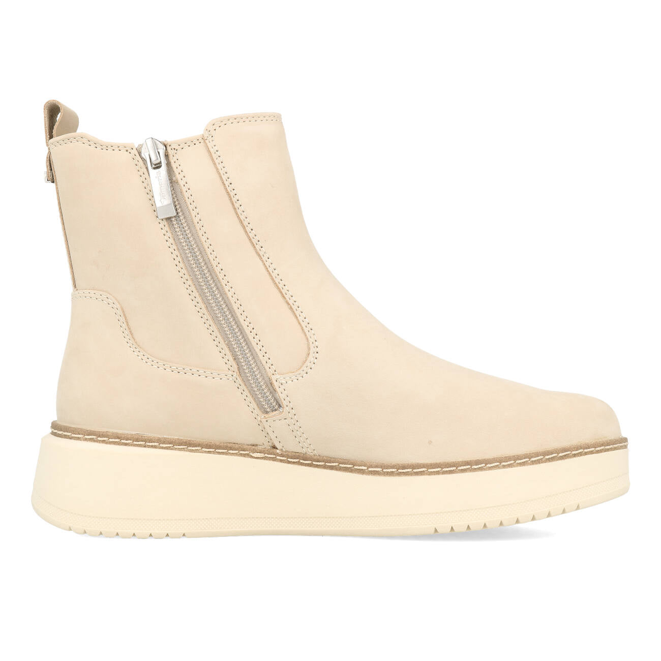 Tamaris 1-25403-41-353 Chelsea Boots Femme Nubuck Taupe