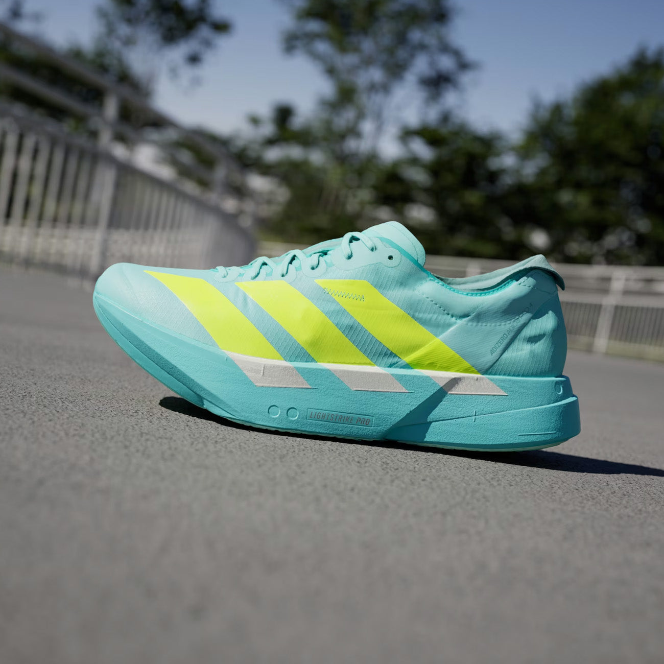 adidas Adizero Adios Pro 4 Homme Flash Aqua Lucid Lemon Mint Ton
