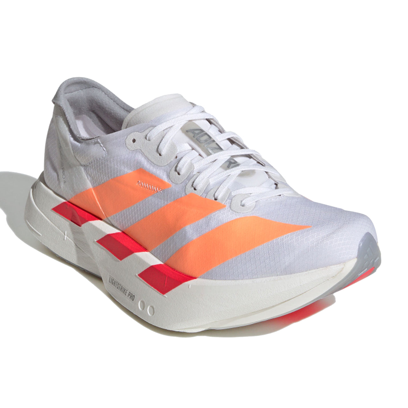 adidas Adizero Adios Pro 4 Femme Blanc Orange
