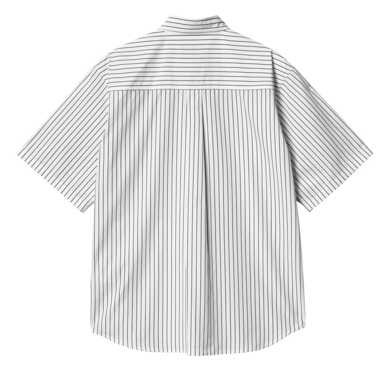 Carhartt WIP Chemise S/S Linus Linus Stripe Noir Blanc