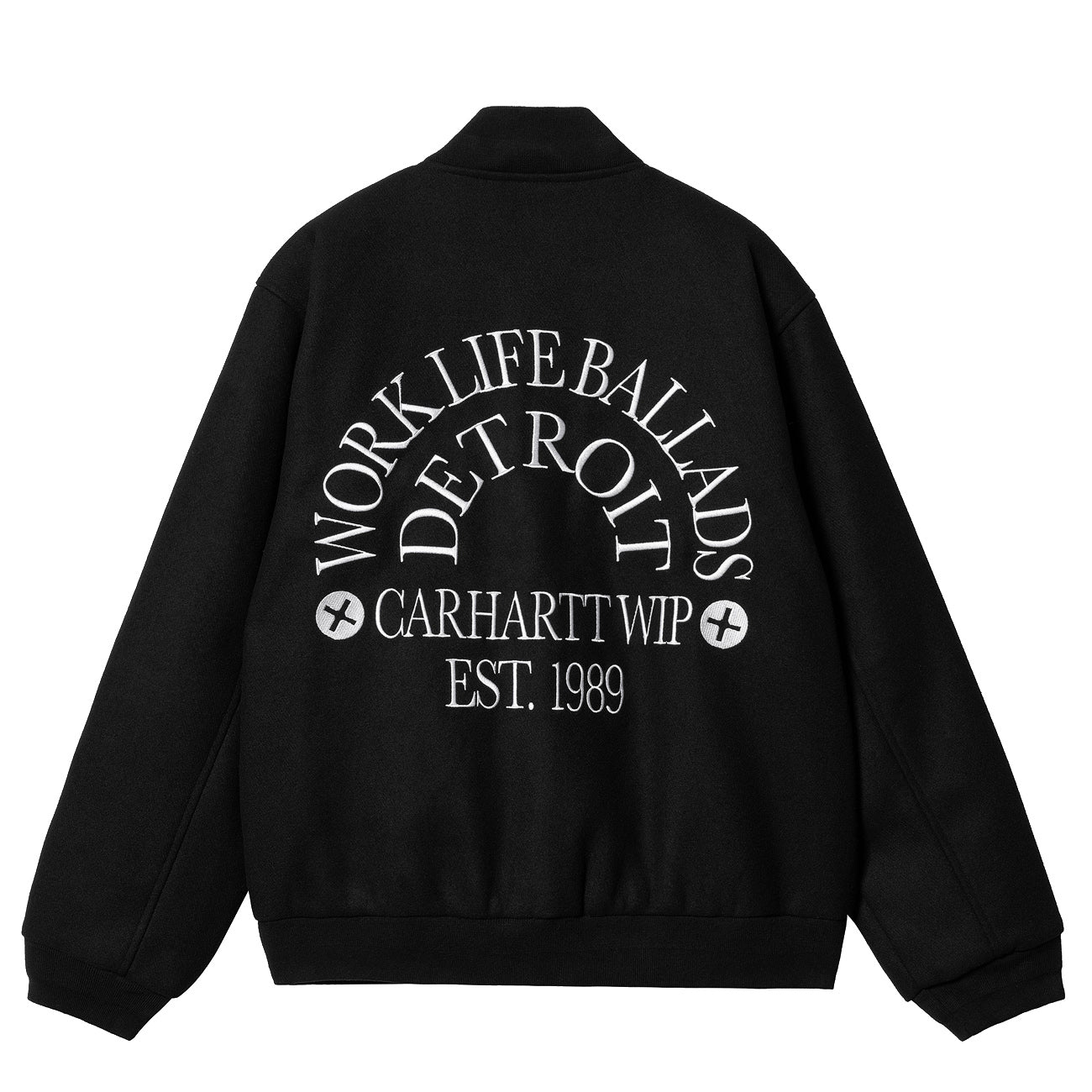 Carhartt WIP Work Varsity Bomber Homme Noir