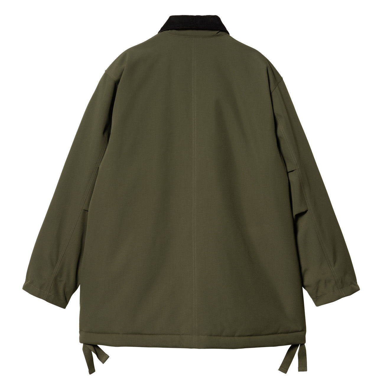 Carhartt WIP Clarton Coat Vert Bureau Noir