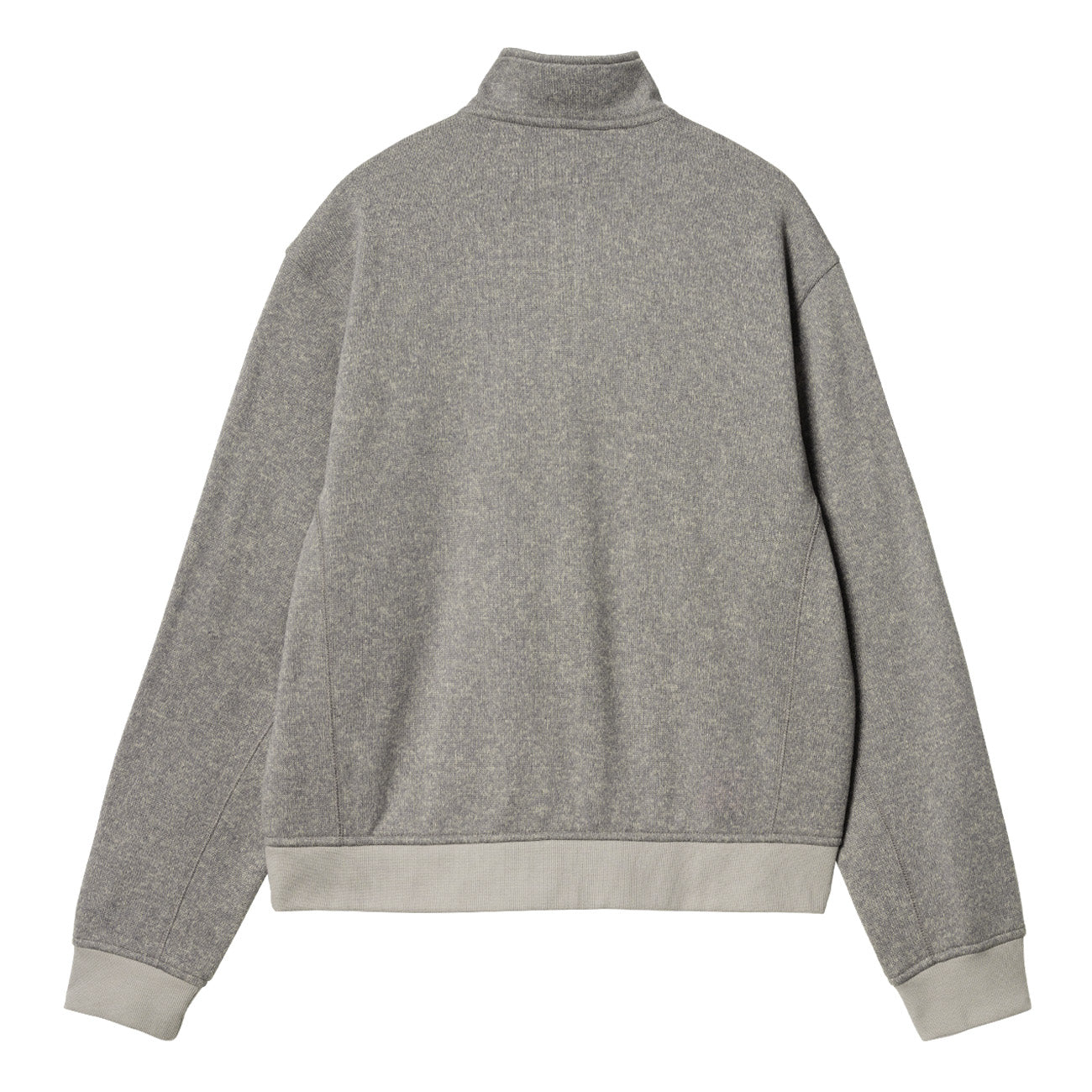 Carhartt WIP Luther Half Zip Sweatshirt Homme Misty Grey Heather