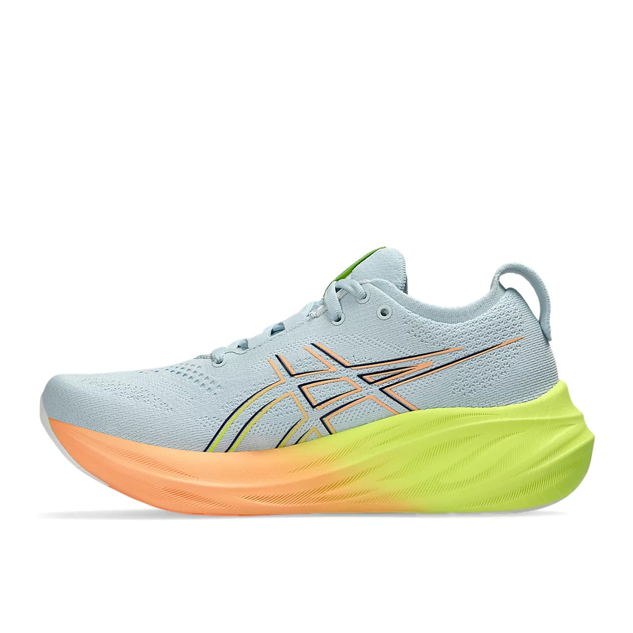 Asics Gel-Nimbus 26 PARIS Femme Cool Grey Safety Yellow