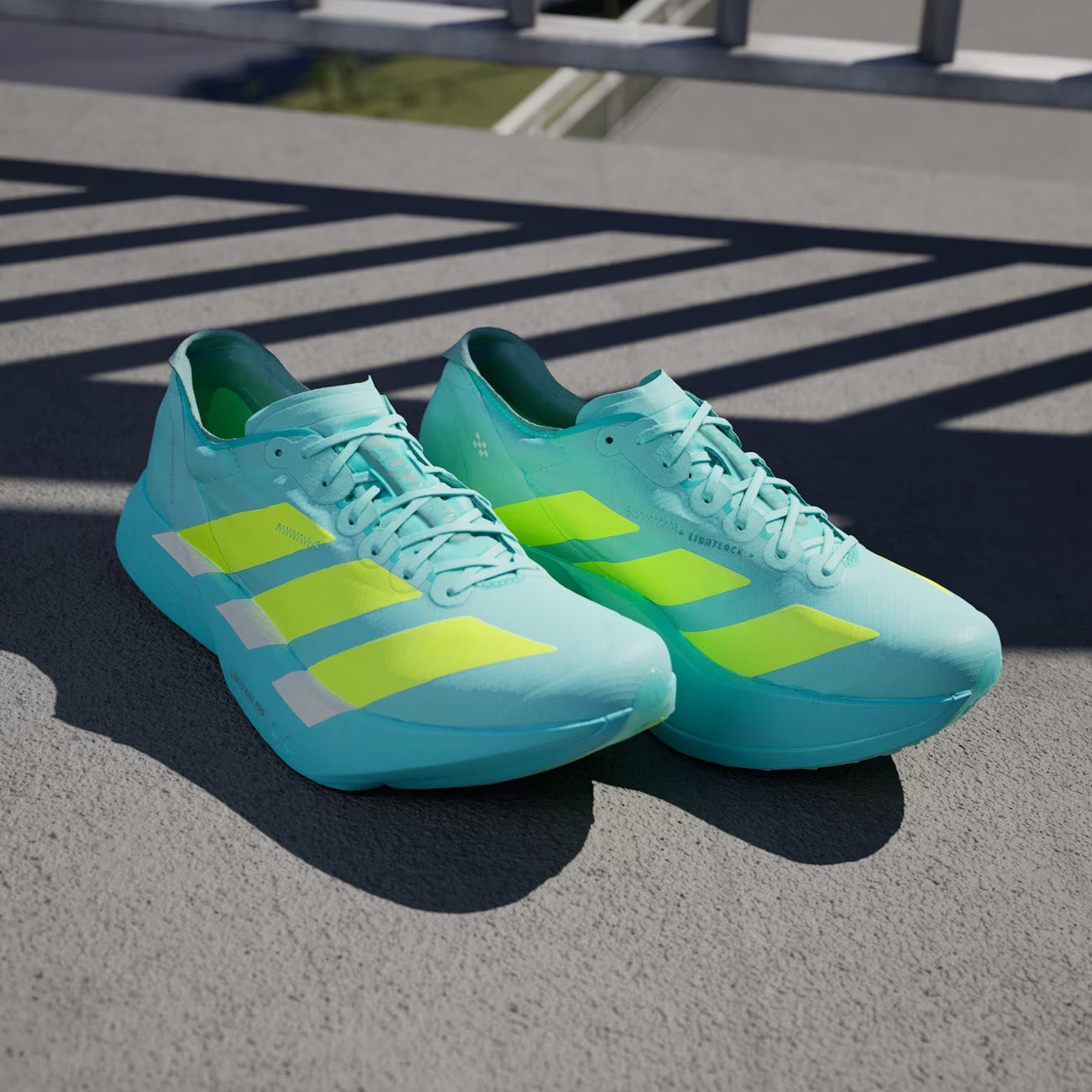 adidas Adizero Adios Pro 4 Homme Flash Aqua Lucid Lemon Mint Ton