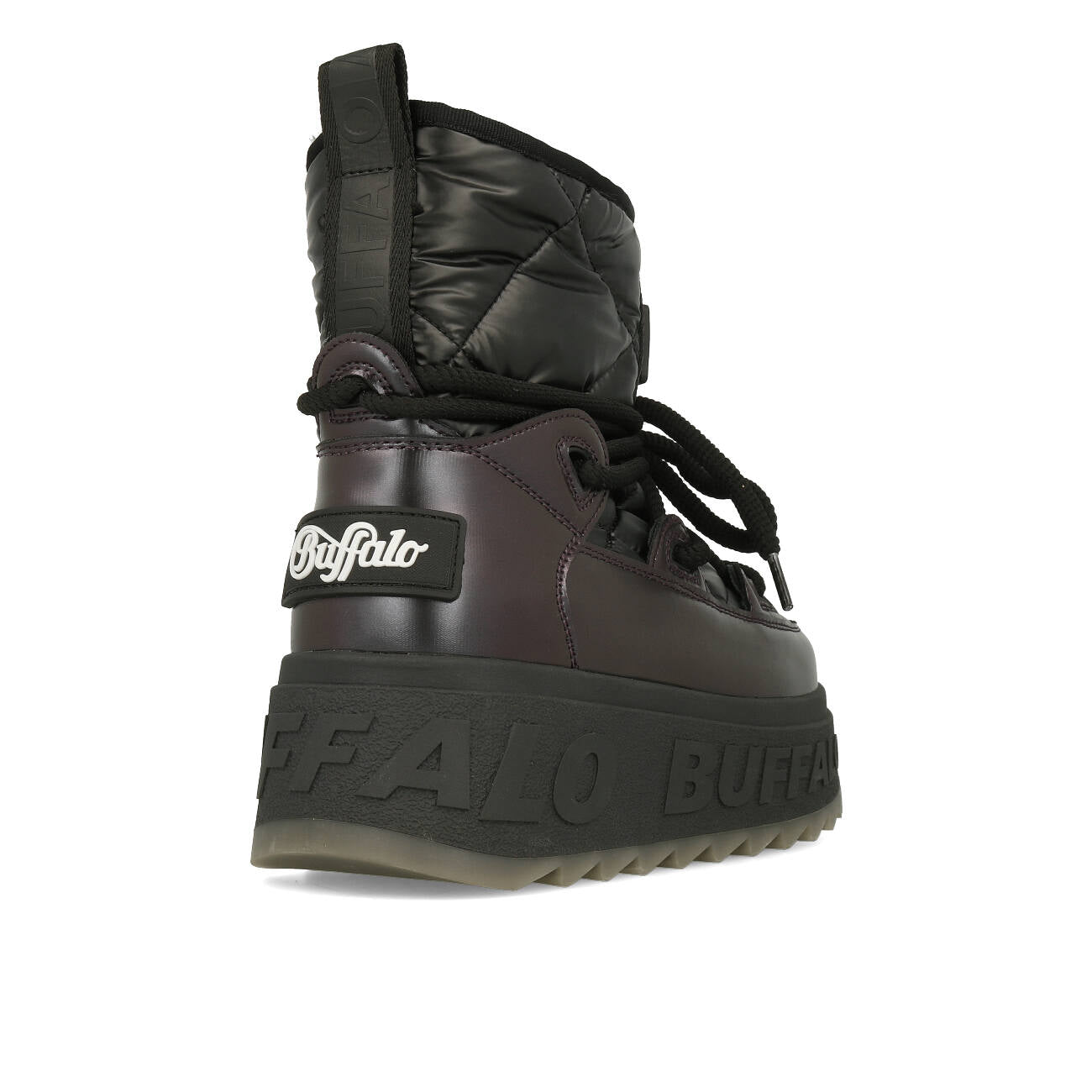 Buffalo Eliza Snow Boot Vegan Nappa Noir