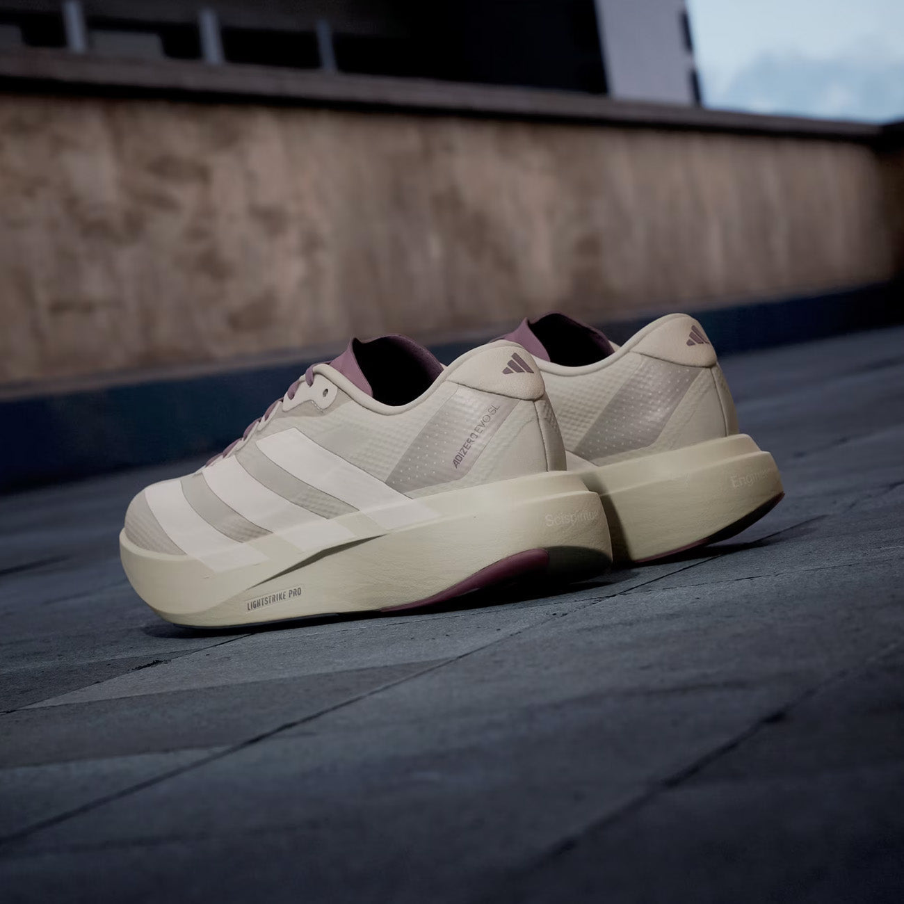 adidas Femme Adizero EVO SL Tissé H.K. Putty Grey Alumina Shadow