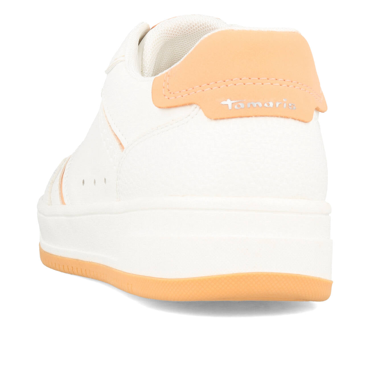 Tamaris 1-23729-42-160 Baskets Femme Blanc Orange