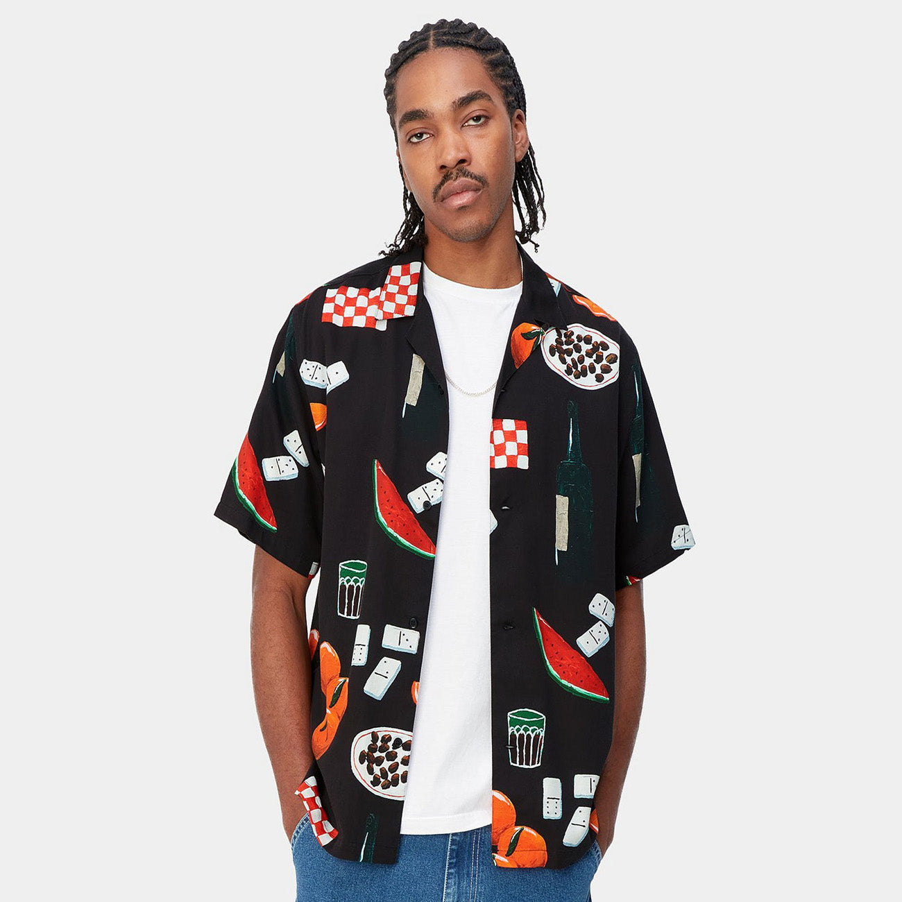 Carhartt WIP Chemise S/S Isis Marie Dinner Noire
