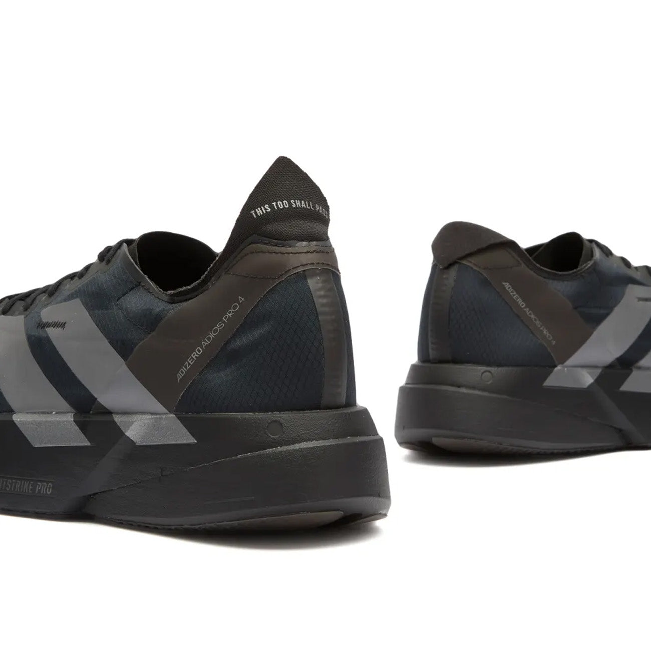 adidas Adizero Adios Pro 4 Homme Core Black Iron Metallic Carbon