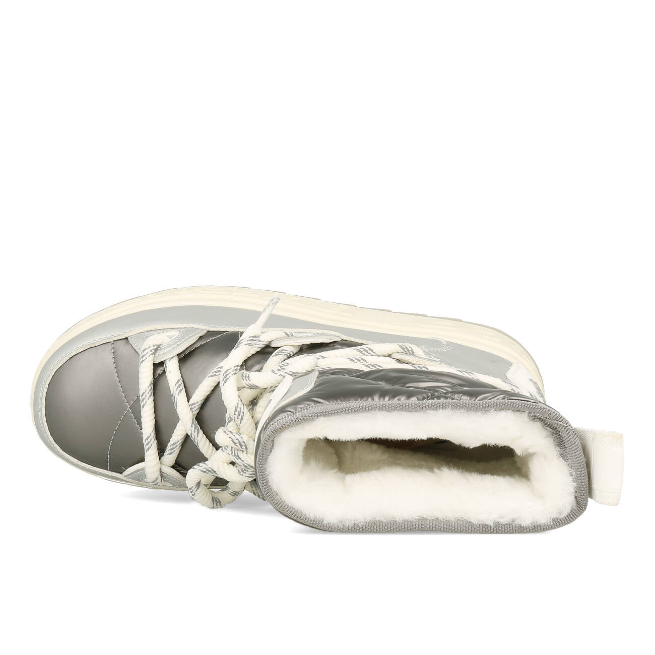 Buffalo Eliza Snow Boot Vegan Nappa Argent