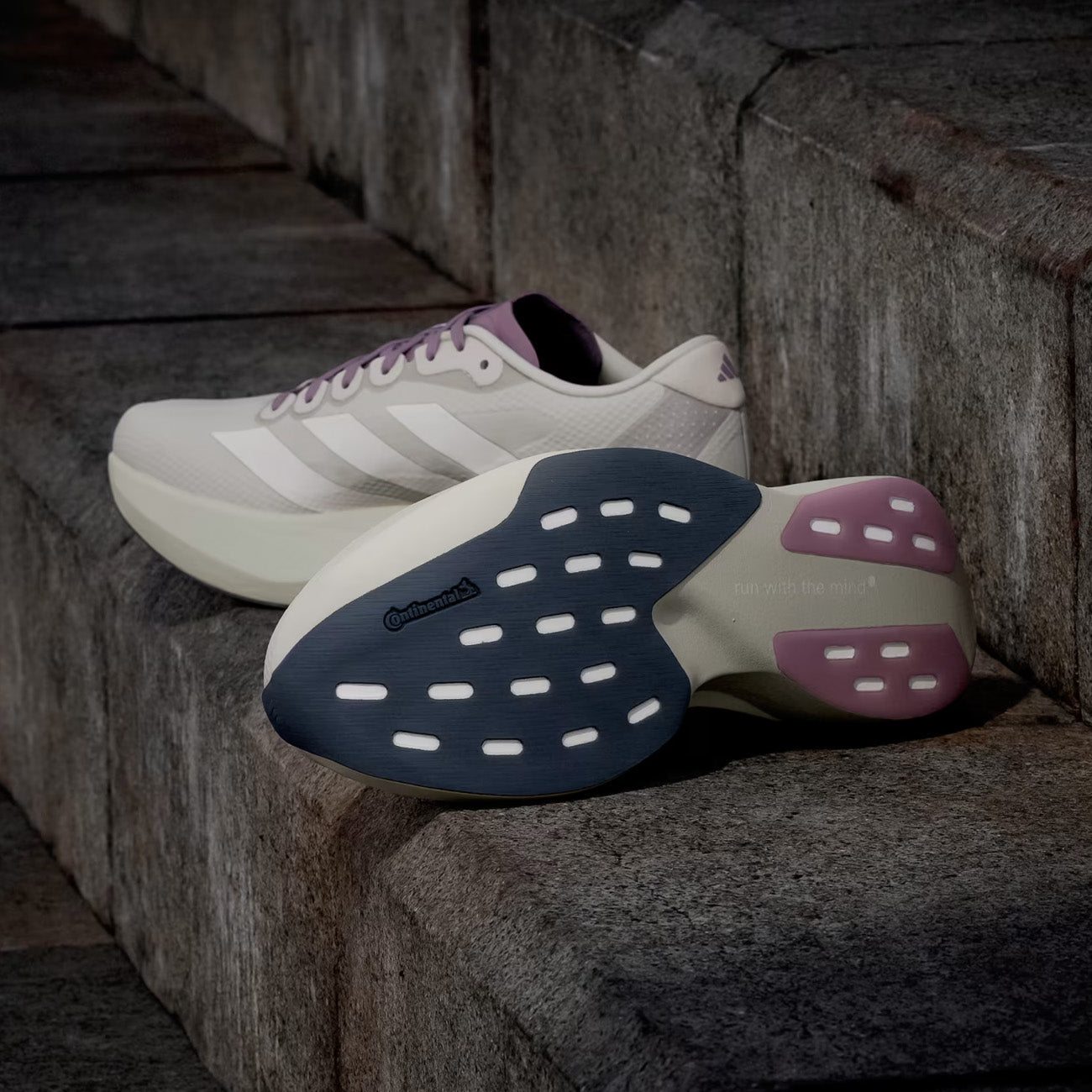 adidas Femme Adizero EVO SL Tissé H.K. Putty Grey Alumina Shadow