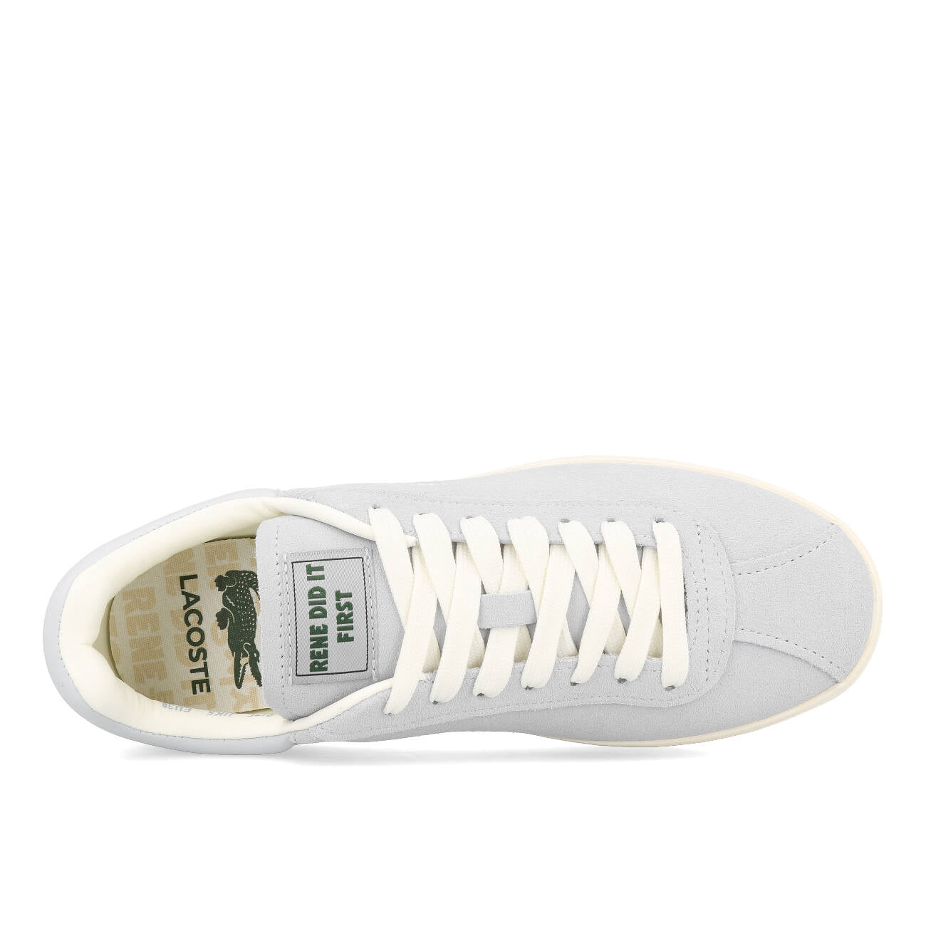 Lacoste Baseshot 124 2 SFA Femme Bleu clair Blanc cassé