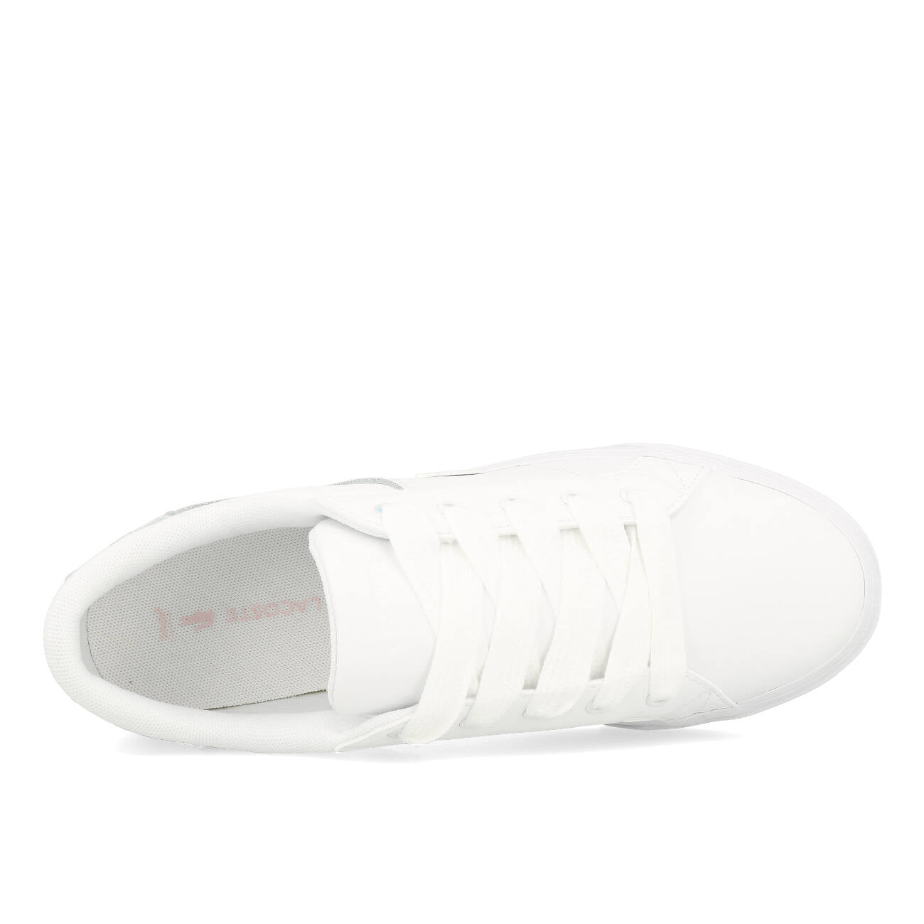 Lacoste Ziane Platform 124 2 CFA Femme Blanc Rose Clair