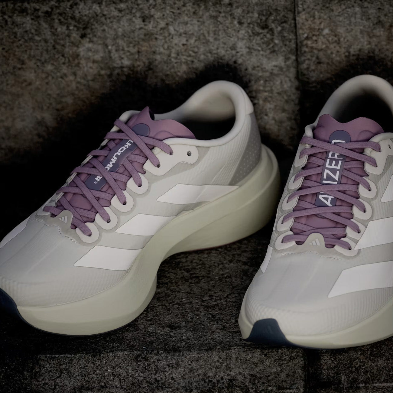 adidas Femme Adizero EVO SL Tissé H.K. Putty Grey Alumina Shadow