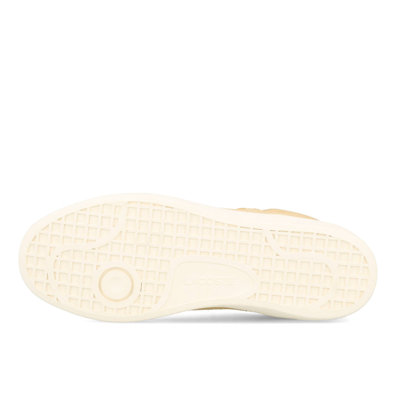 Lacoste Baseshot 124 2 SFA Femme Marron Clair Blanc Cassé